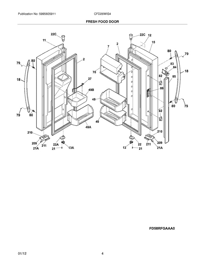 Diagram for CFD26WIS4