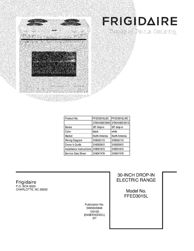 Diagram for FFED3015LBC