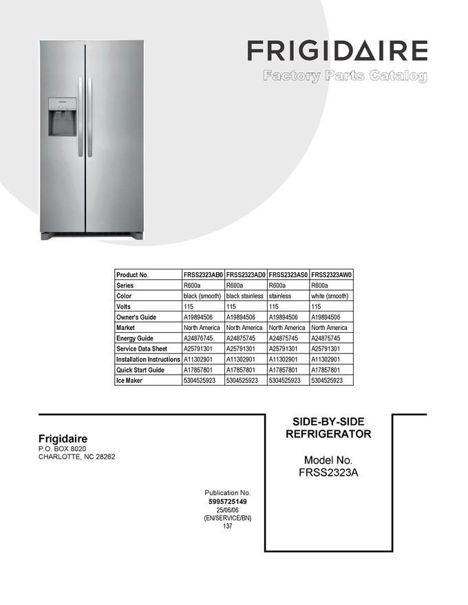 Diagram for FRSS2323AB0