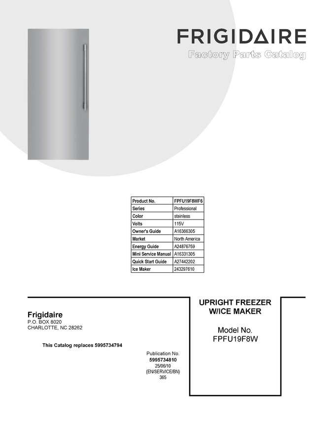 Diagram for FPFU19F8WF6