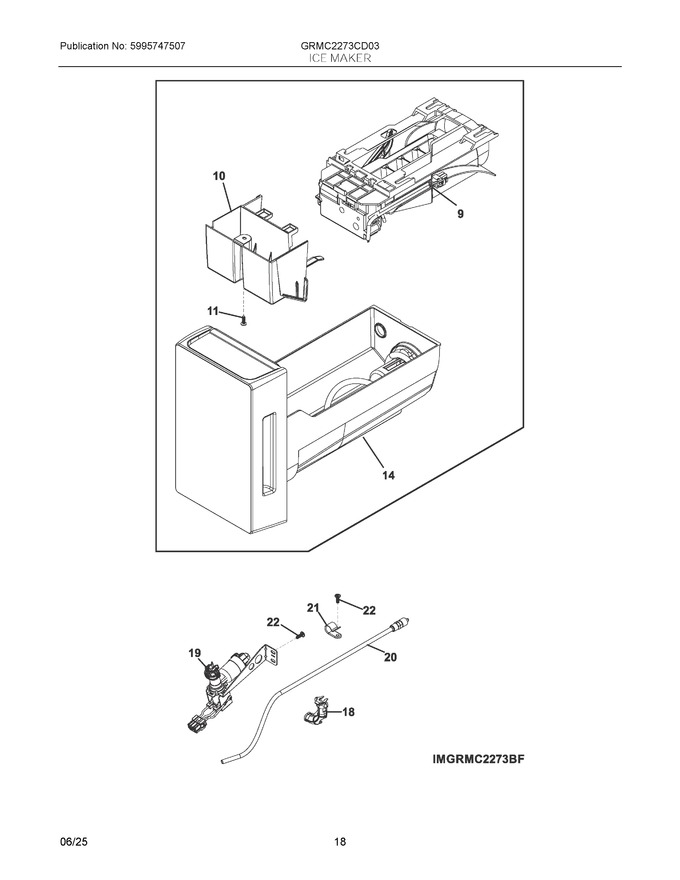 Diagram for GRMC2273CD03