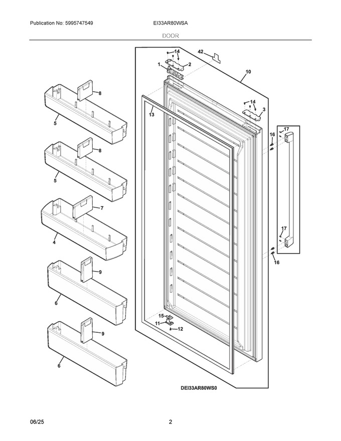Diagram for EI33AR80WSA