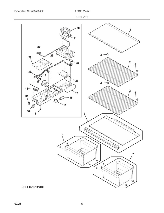 Diagram for FFTR1814WB5