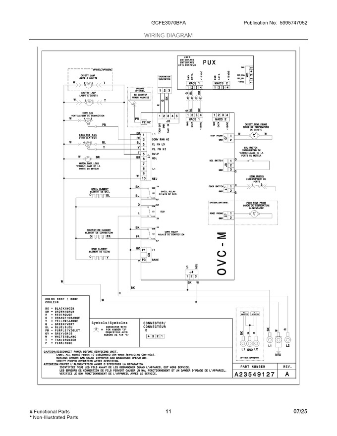 Diagram for GCFE3070BFA