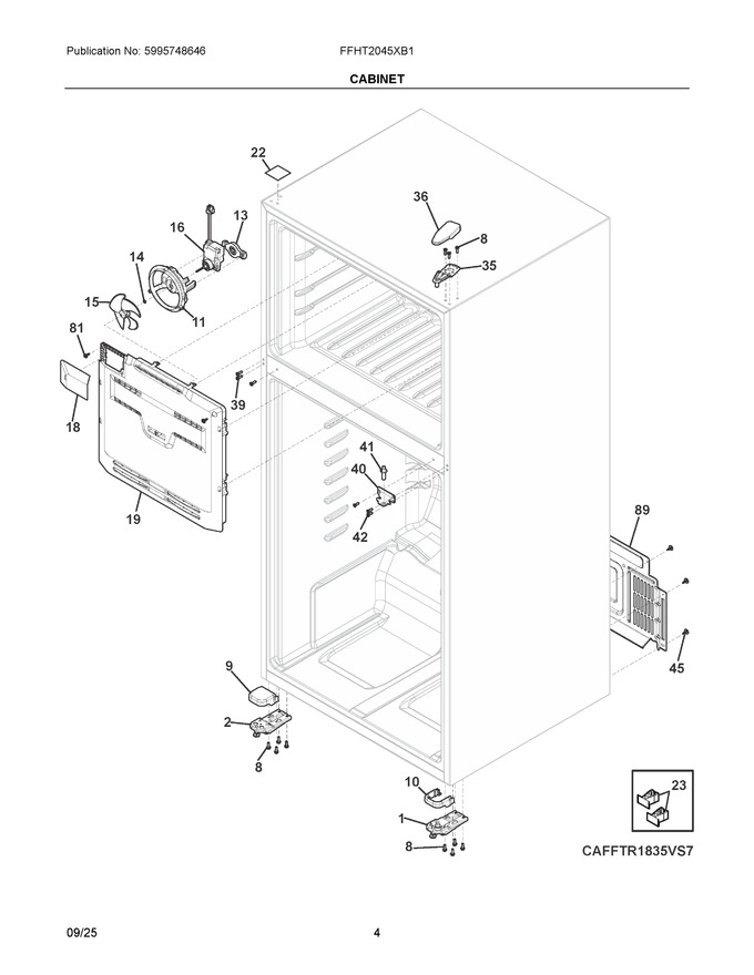 Diagram for FFHT2045XB1
