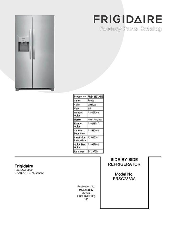 Diagram for FRSC2333ASE