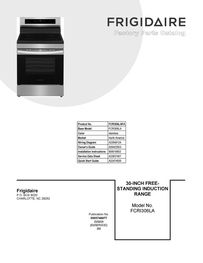 Diagram for FCRI306LAFA