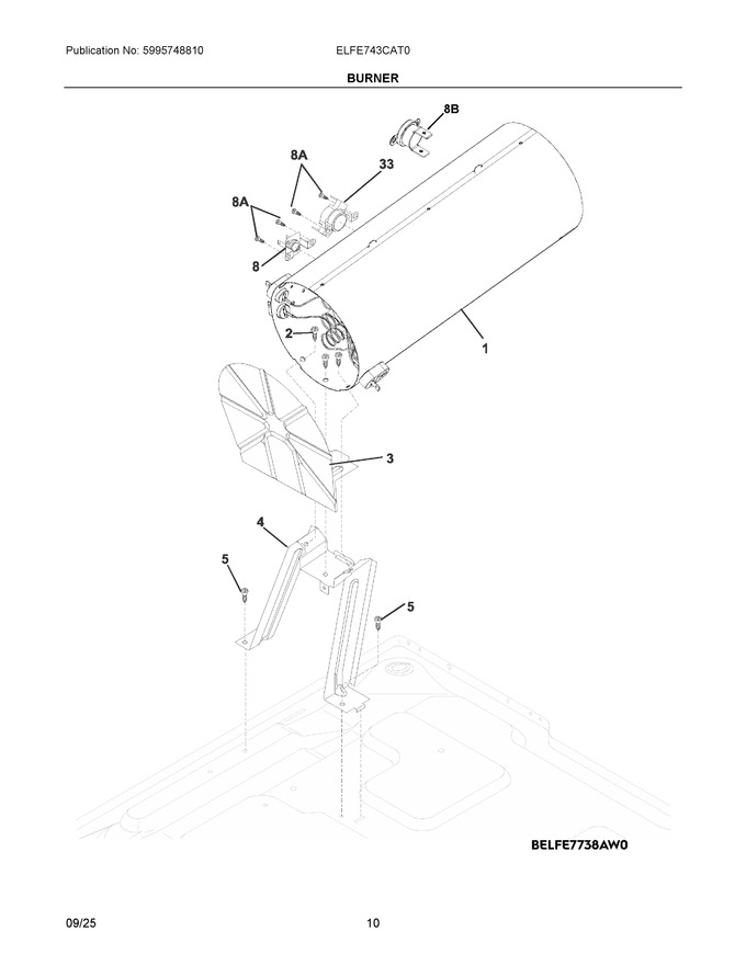 Diagram for ELFE743CAT0