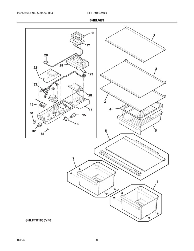 Diagram for FFTR1835VSB