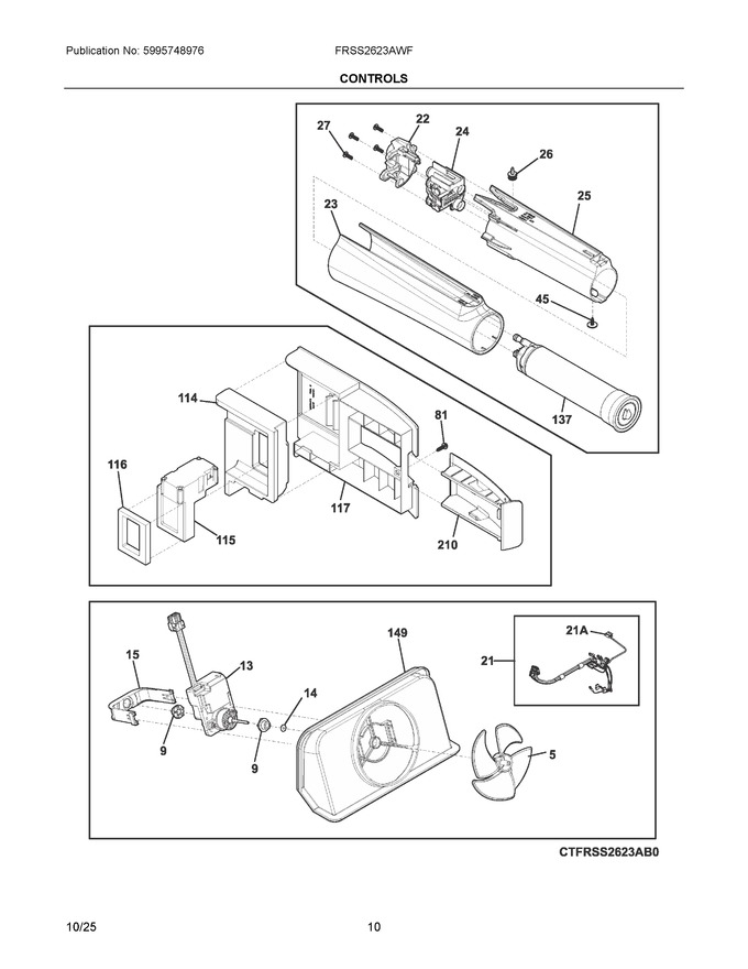 Diagram for FRSS2623AWF