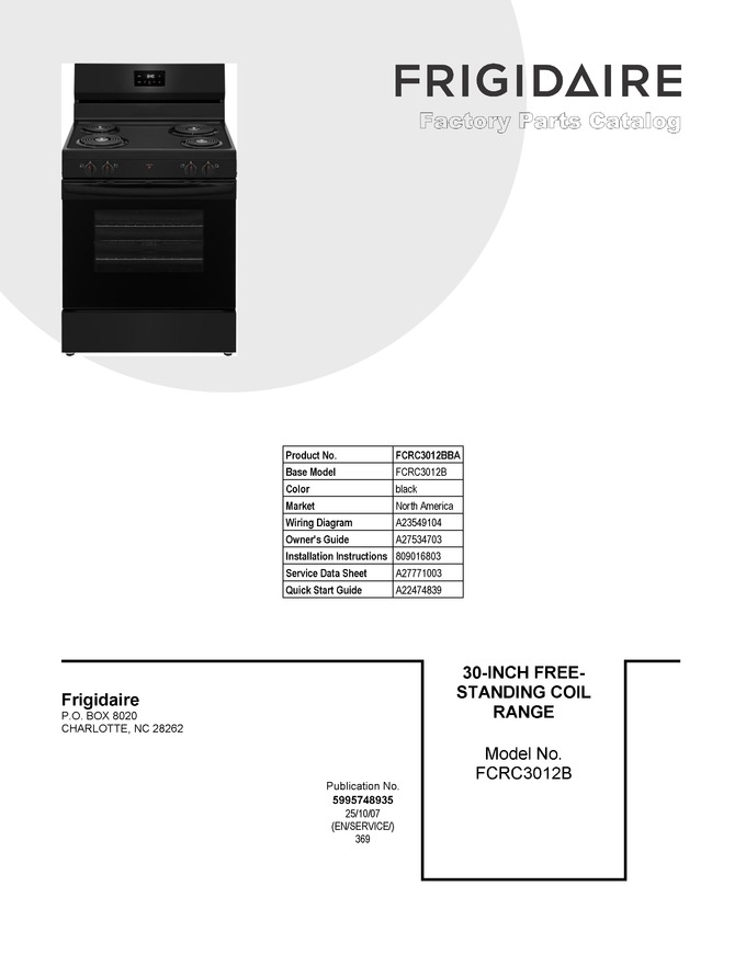 Diagram for FCRC3012BBA