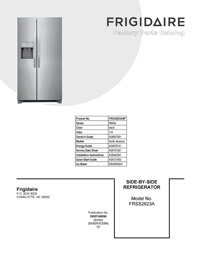 Diagram for FRSS2623ABF
