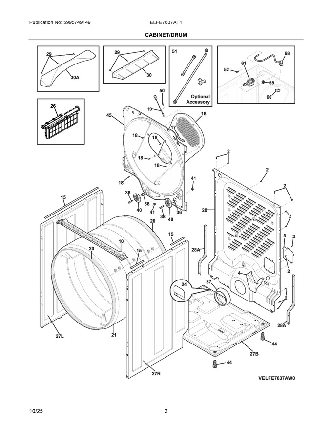 Diagram for ELFE7637AT1