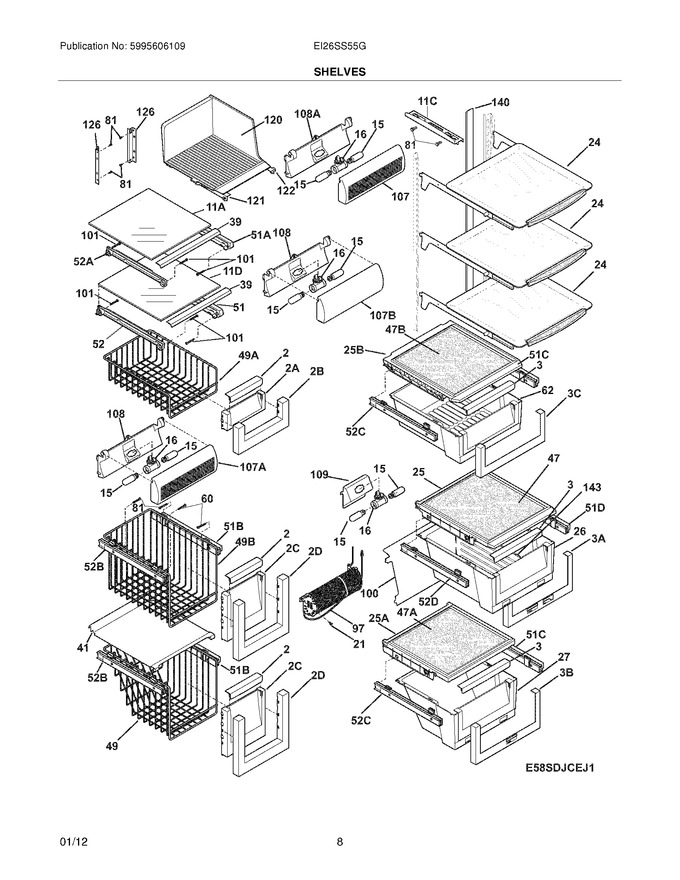 Diagram for EI26SS55GB3