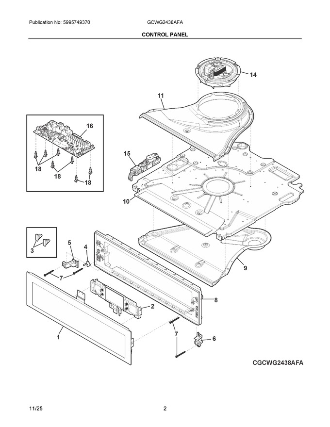 Diagram for GCWG2438AFA