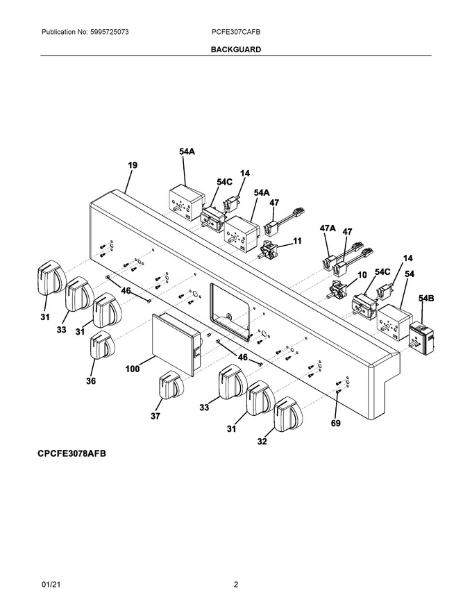 Diagram for PCFE307CAFB