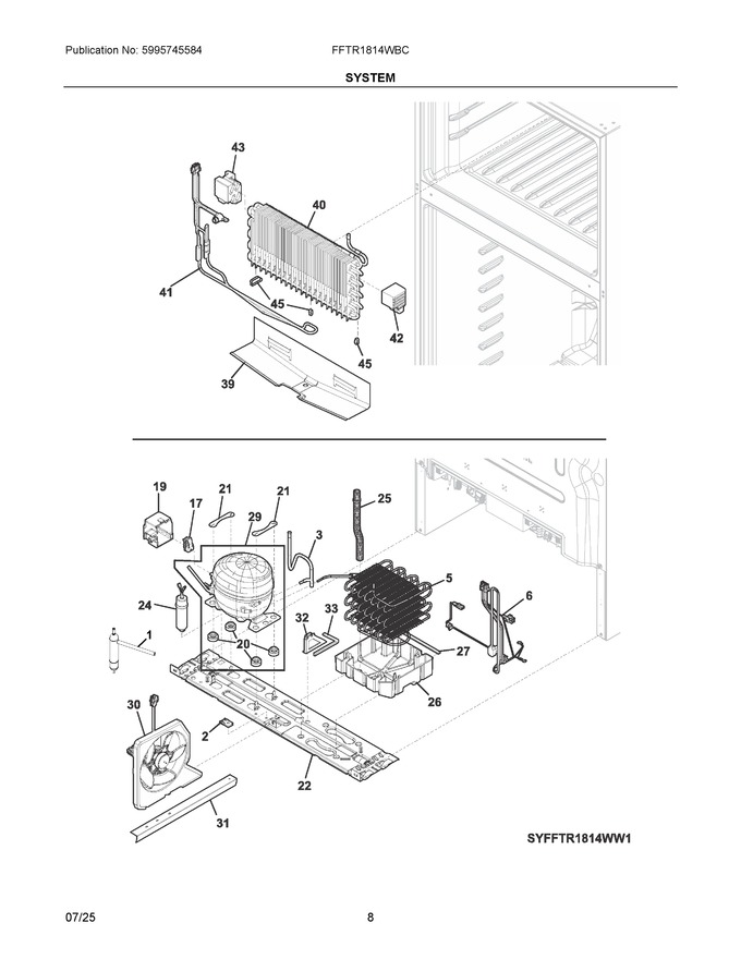 Diagram for FFTR1814WBC