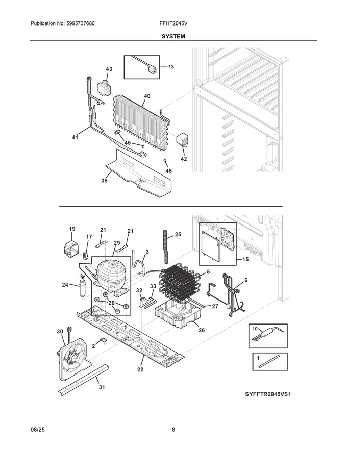 Diagram for FFHT2045VS1