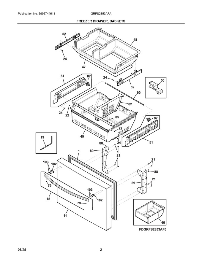 Diagram for GRFS2853AFA