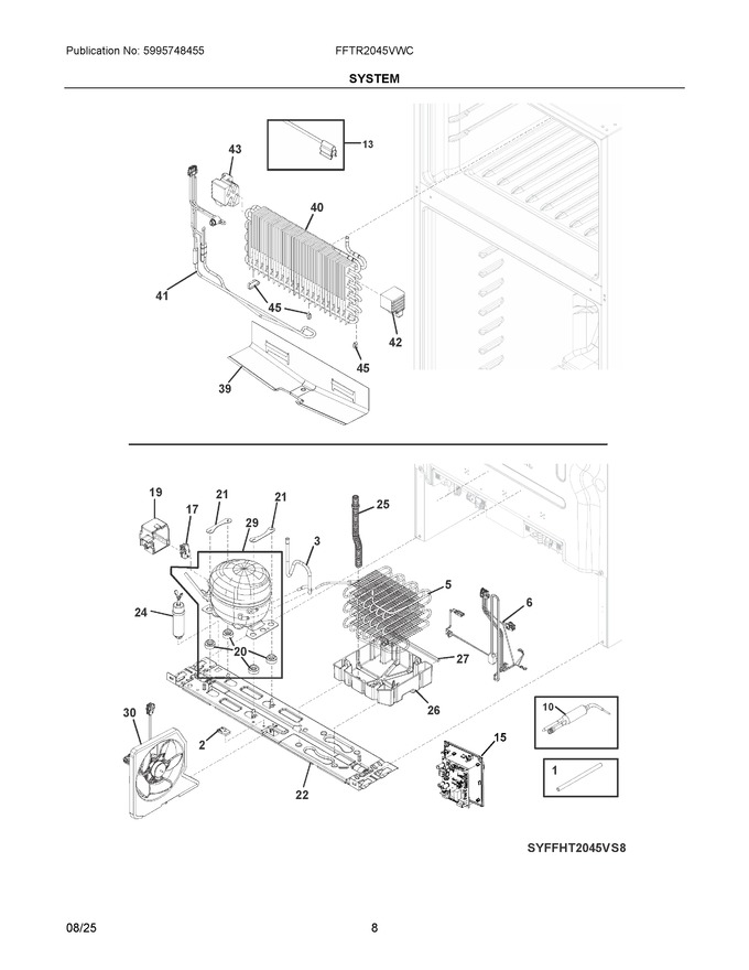 Diagram for FFTR2045VWC