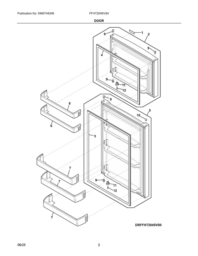 Diagram for FFHT2045VS4
