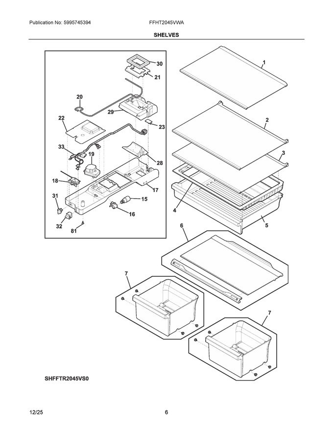 Diagram for FFHT2045VWA