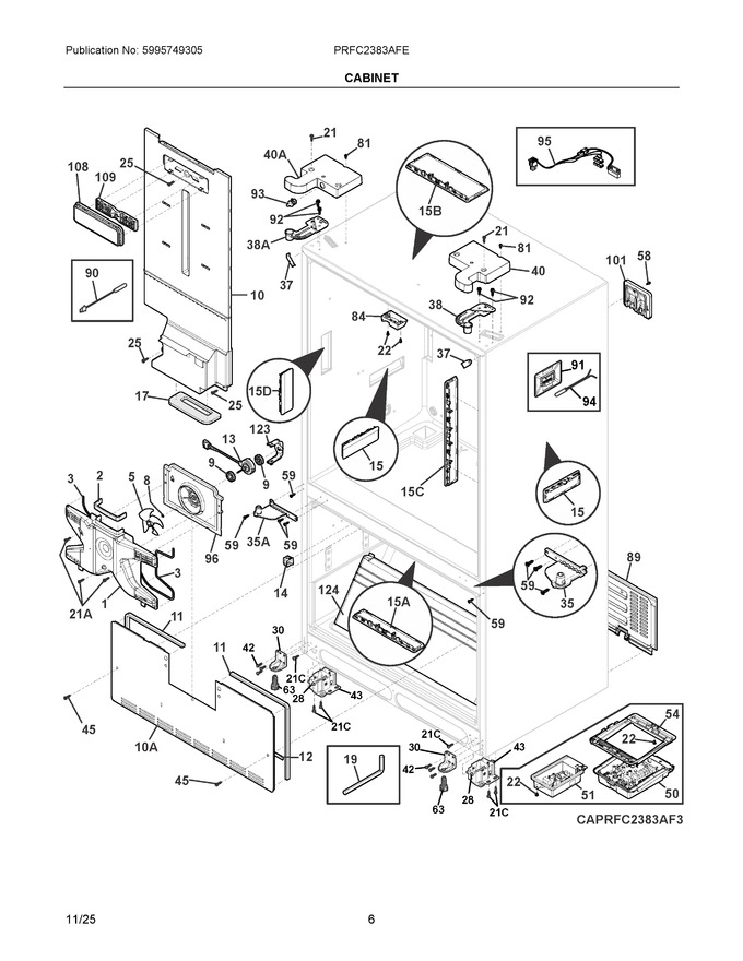 Diagram for PRFC2383AFE