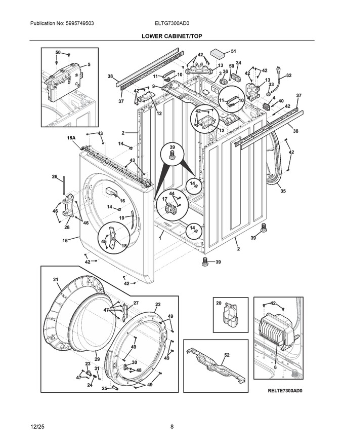 Diagram for ELTG7300AD0