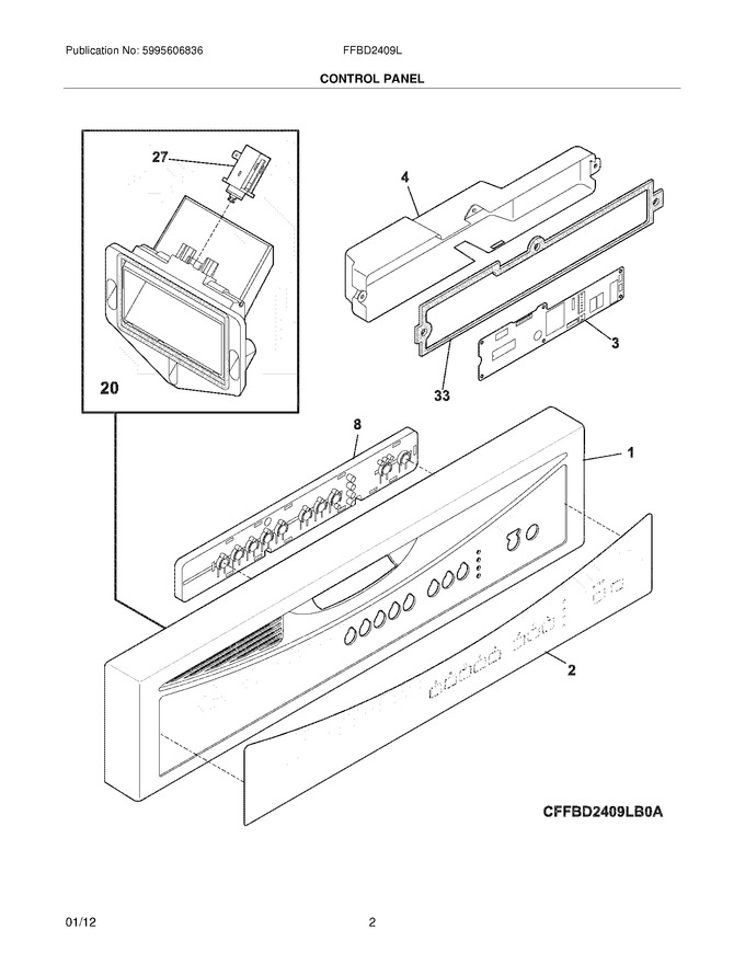Diagram for FFBD2409LB0B