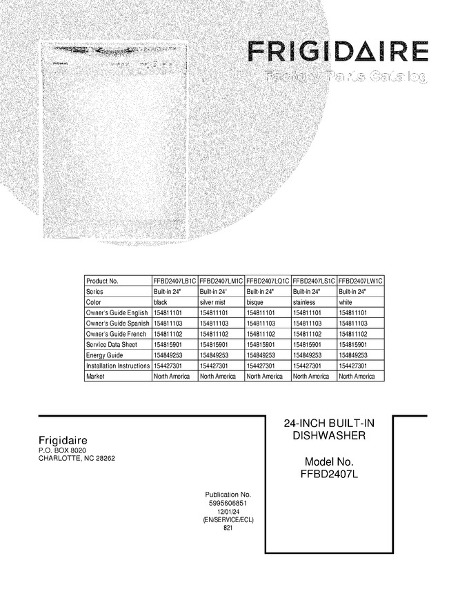 Diagram for FFBD2407LM1C