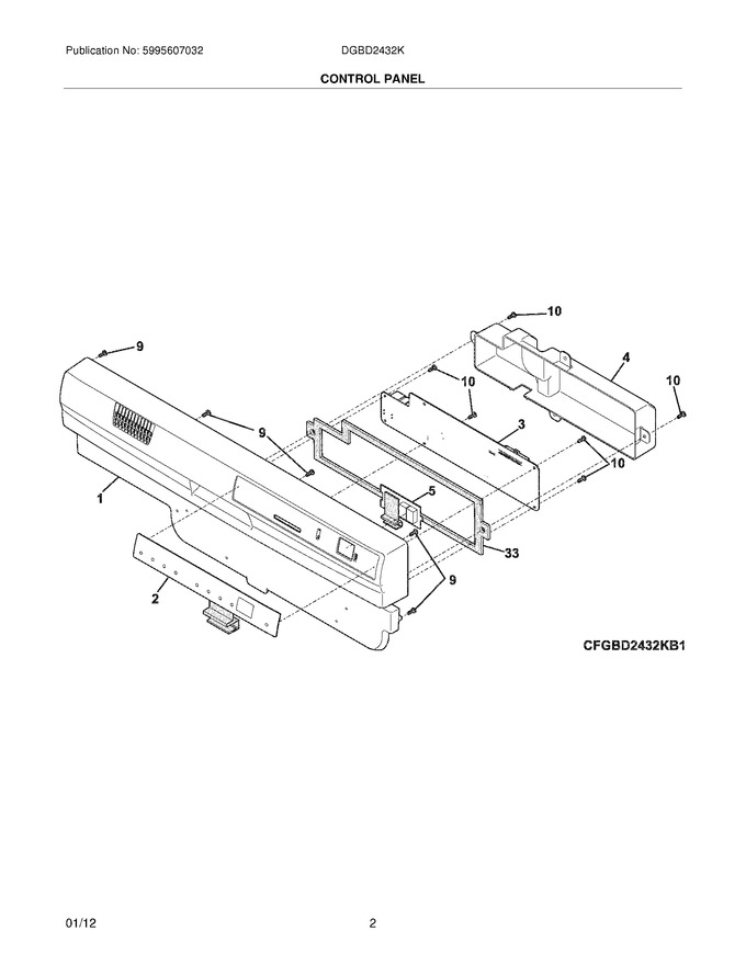 Diagram for DGBD2432KB1A