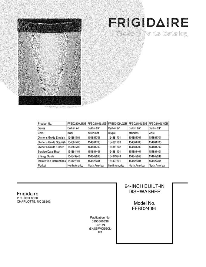 Diagram for FFBD2409LQ0B