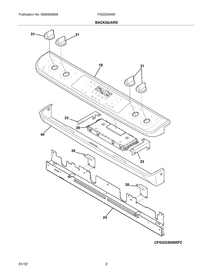 Diagram for FGGS3045KBE