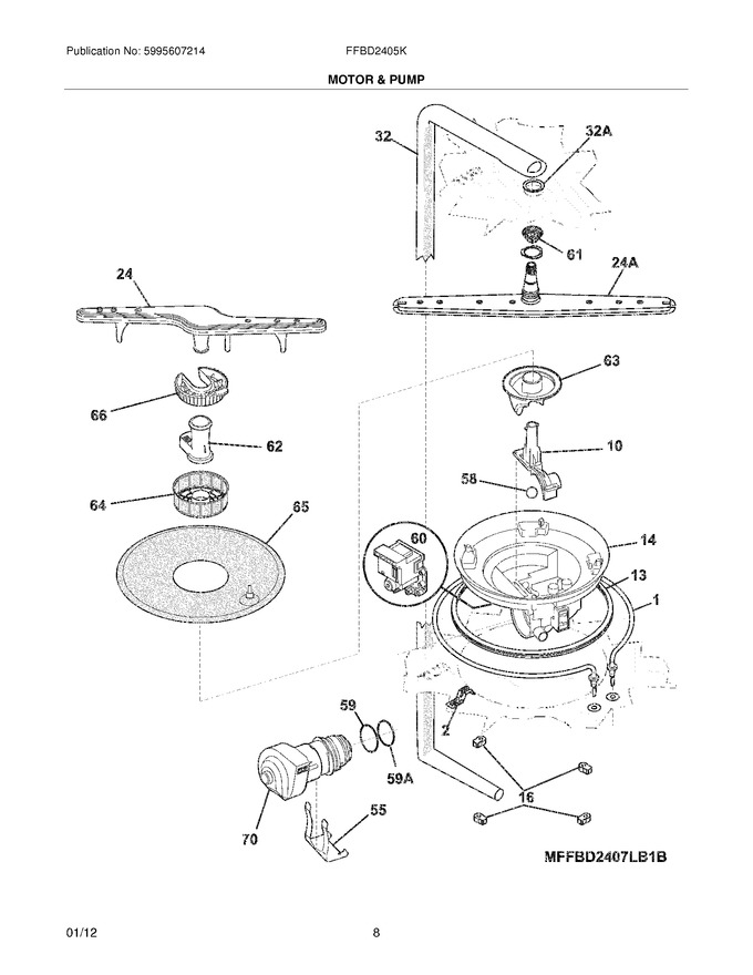 Diagram for FFBD2405KB1B