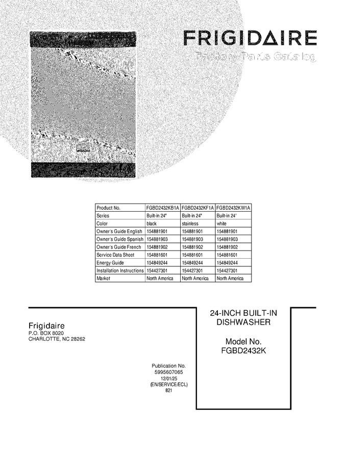 Diagram for FGBD2432KW1A