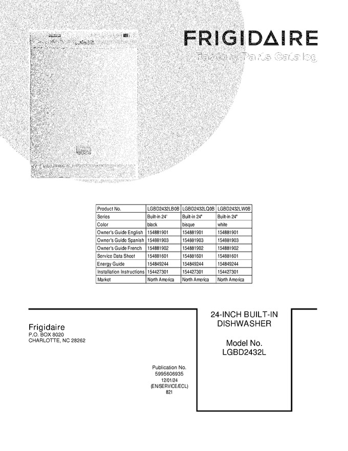 Diagram for LGBD2432LW0B