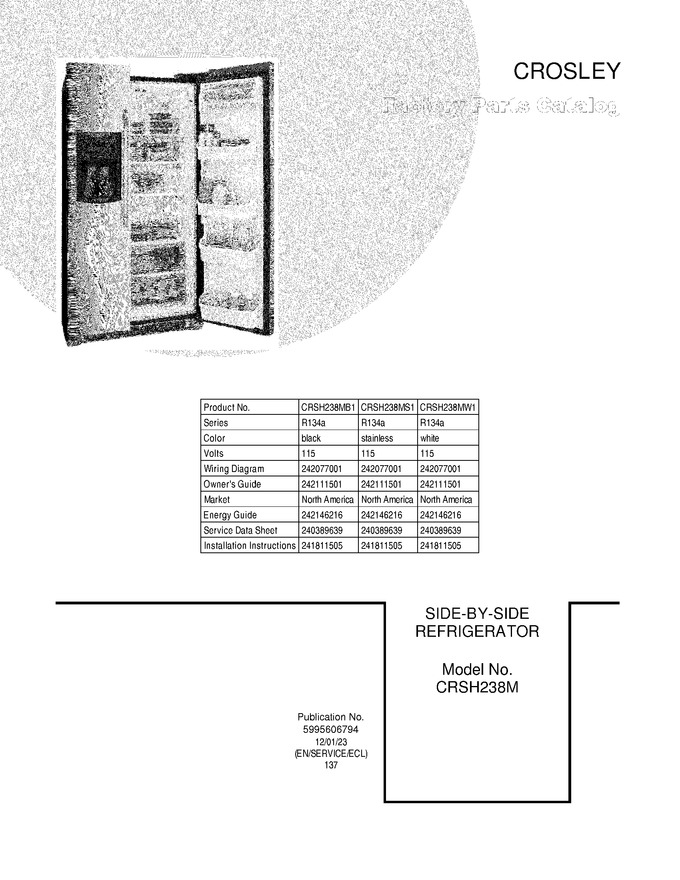 Diagram for CRSH238MW1