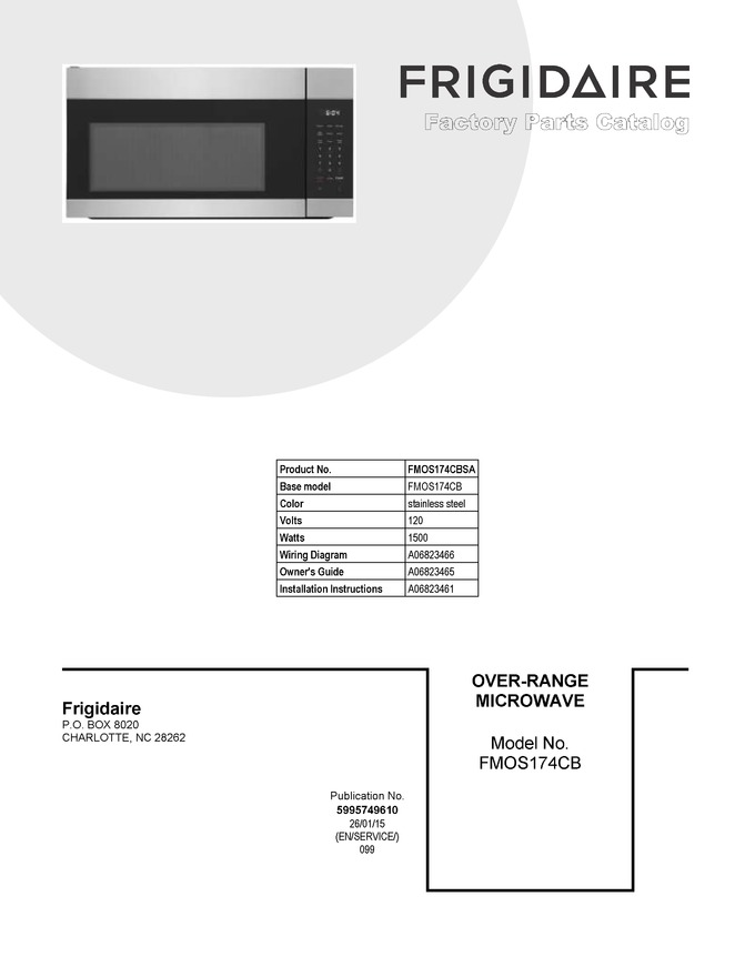 Diagram for FMOS174CBSA