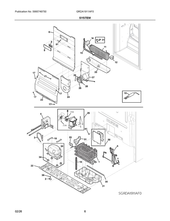 Diagram for GRDA1911AF0