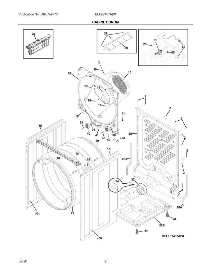 Diagram for ELFE7437AD0
