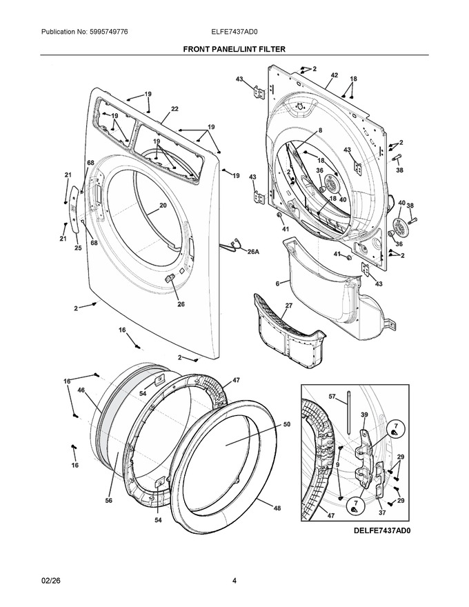 Diagram for ELFE7437AD0
