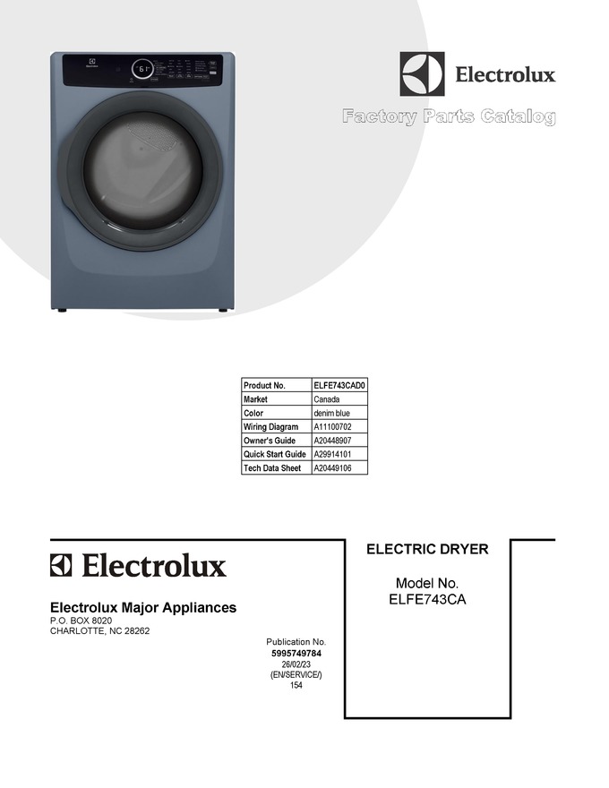 Diagram for ELFE743CAD0