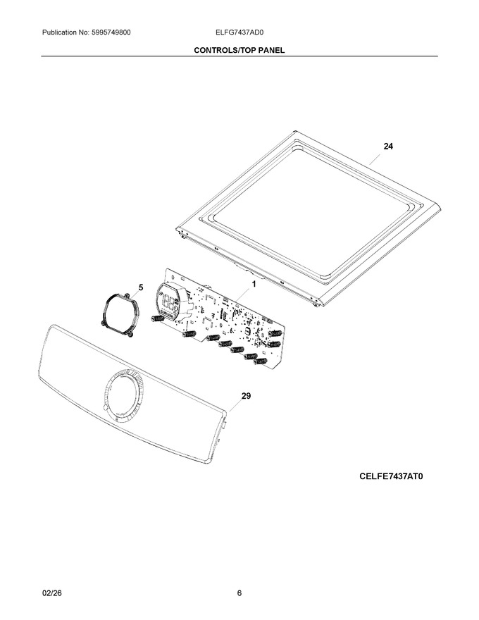 Diagram for ELFG7437AD0