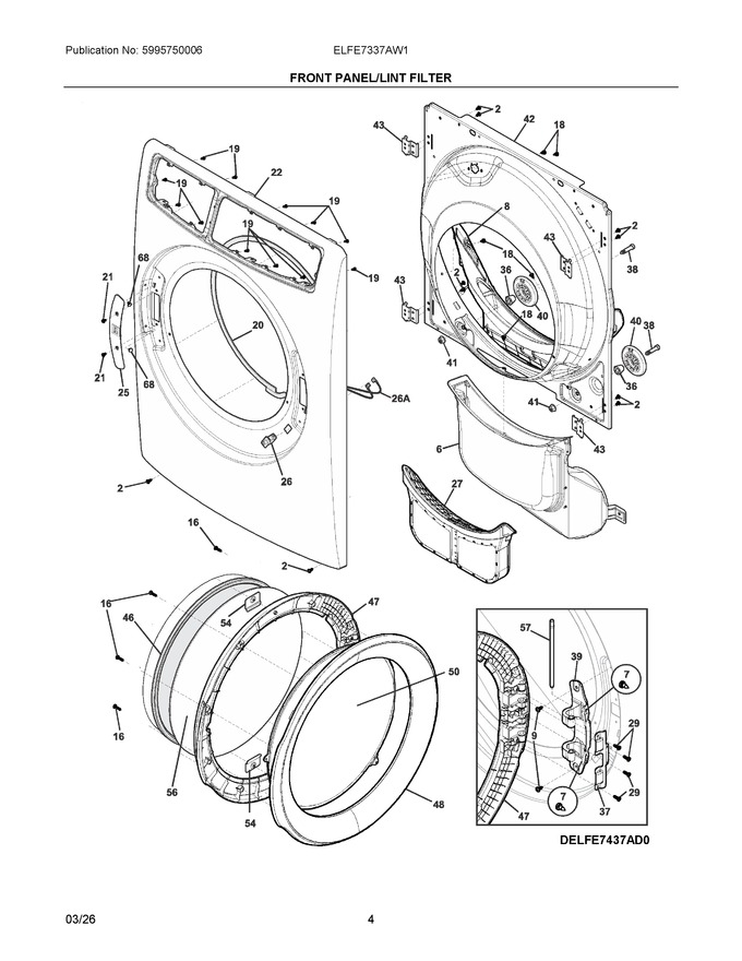 Diagram for ELFE7337AW1