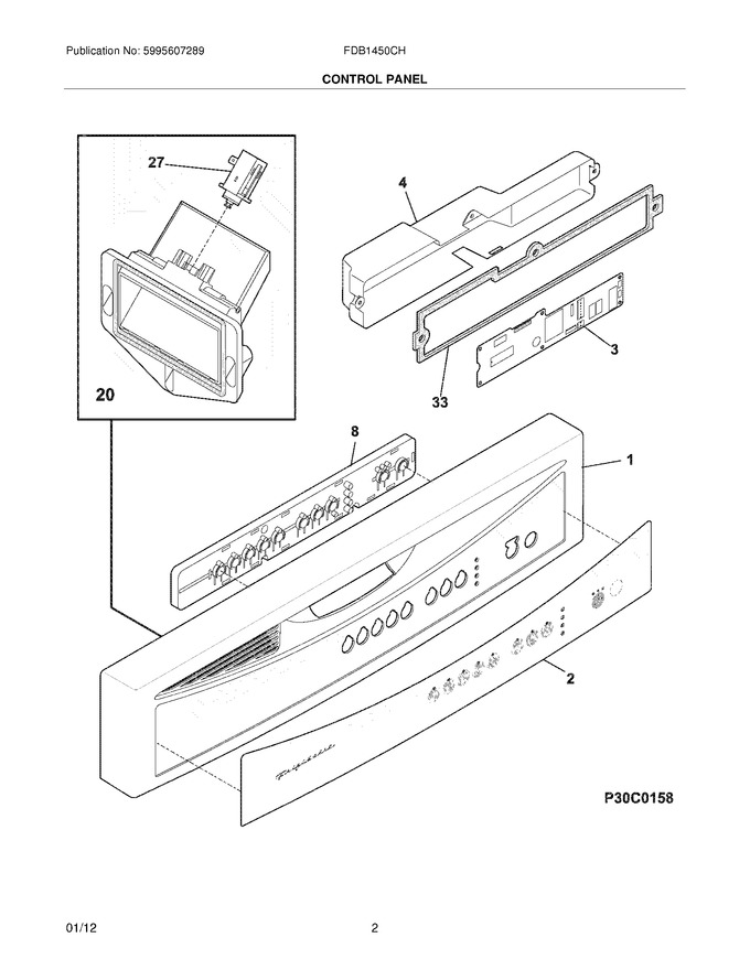 Diagram for FDB1450CHC4A