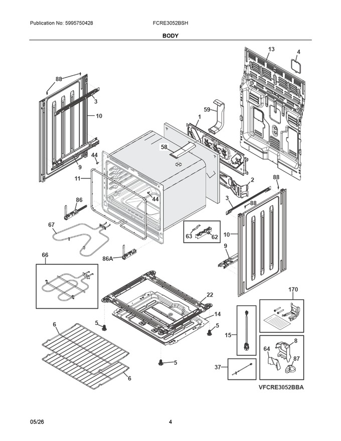 Diagram for FCRE3052BSH