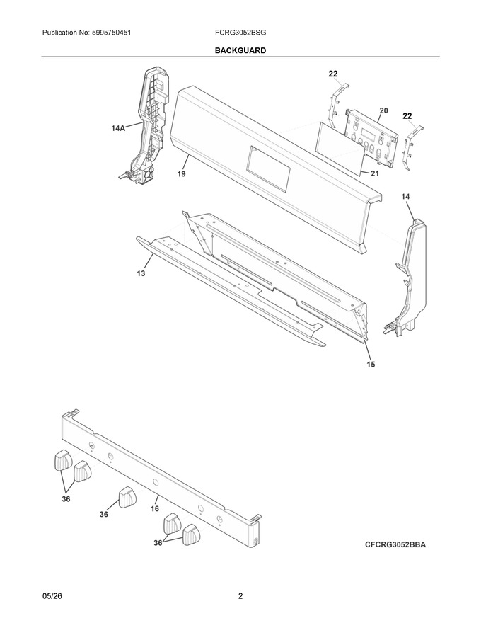 Diagram for FCRG3052BSG