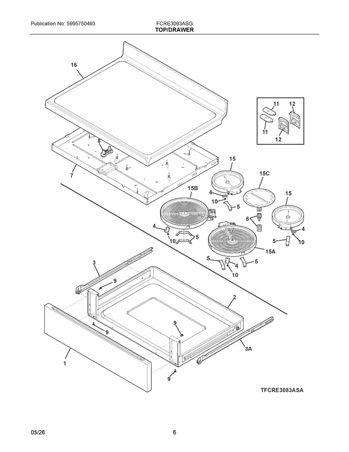 Diagram for FCRE3083ASG