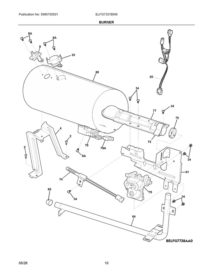 Diagram for ELFG7337BW0