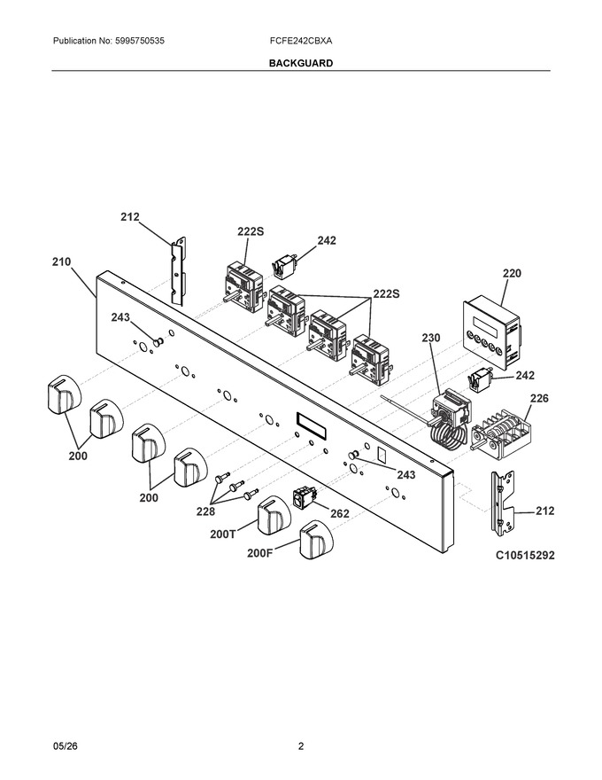 Diagram for FCFE242CBXA